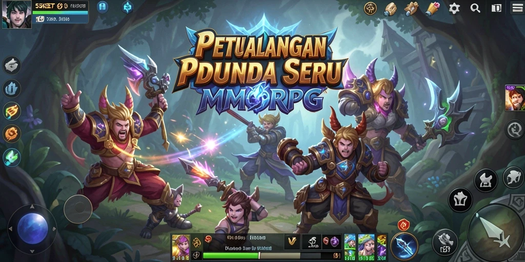 Gameplay seru di dunia MMORPG 55KBET.