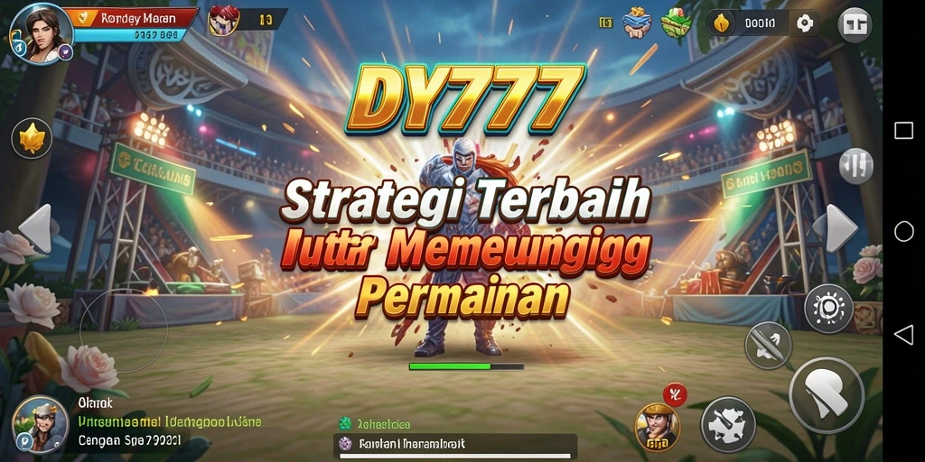 Tampilan gameplay strategi mendalam di DY777.