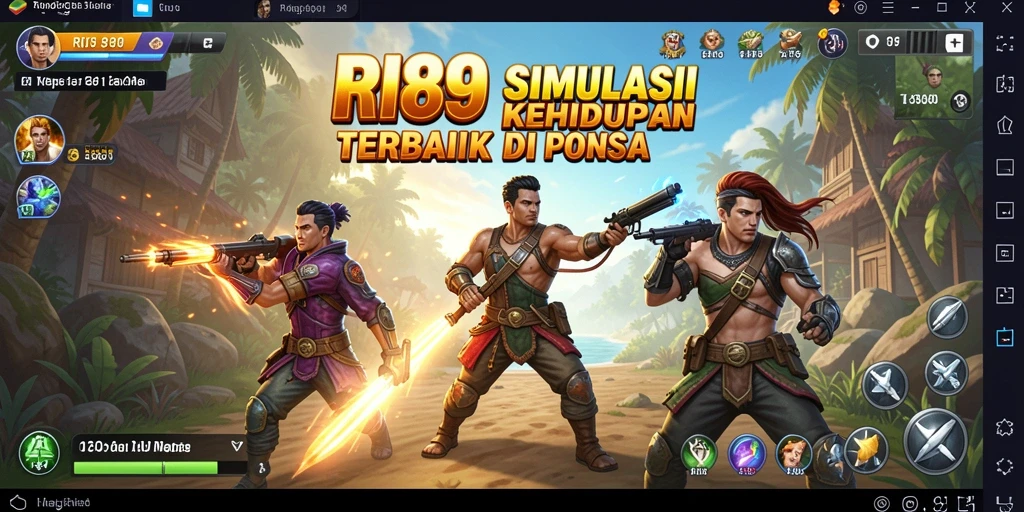 Tampilan gameplay RI889 yang memukau dan interaktif.