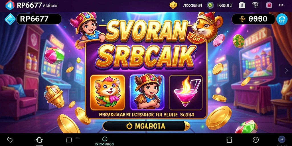 Tangkapan layar gameplay RP6677 yang menampilkan keseruan bermain Slot.
