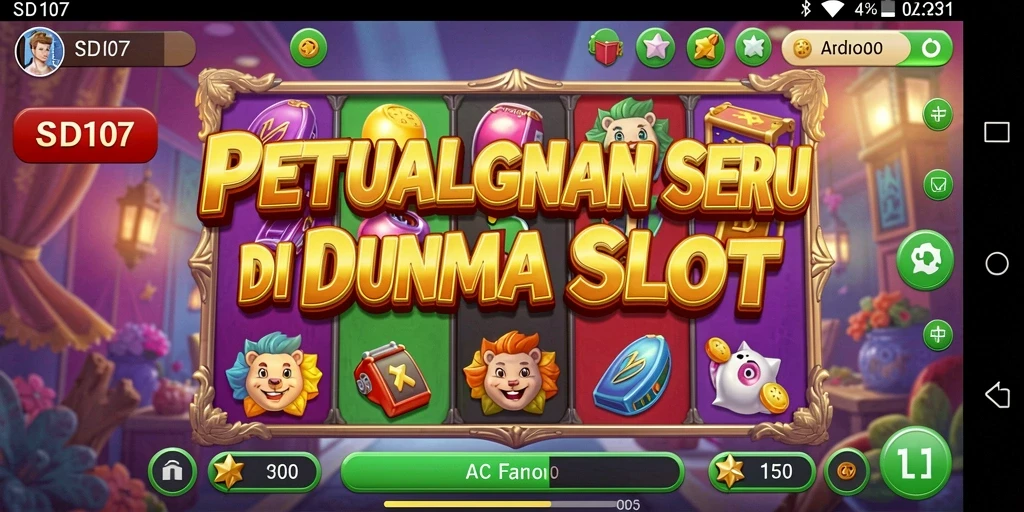 Tangkapan layar dari gameplay Slot yang seru dan menghibur.